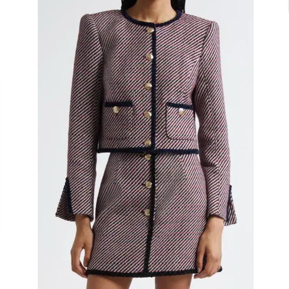 CINQ À SEPT 
Noemie Zanda Bouclé Randi Jacket